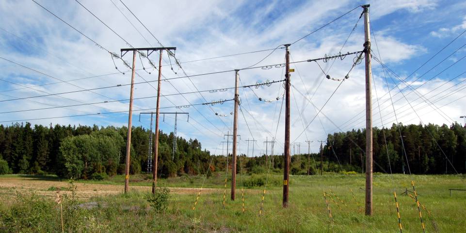 Over-head lines in Sweden