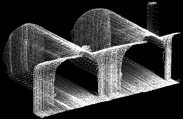 3D model of the chambers